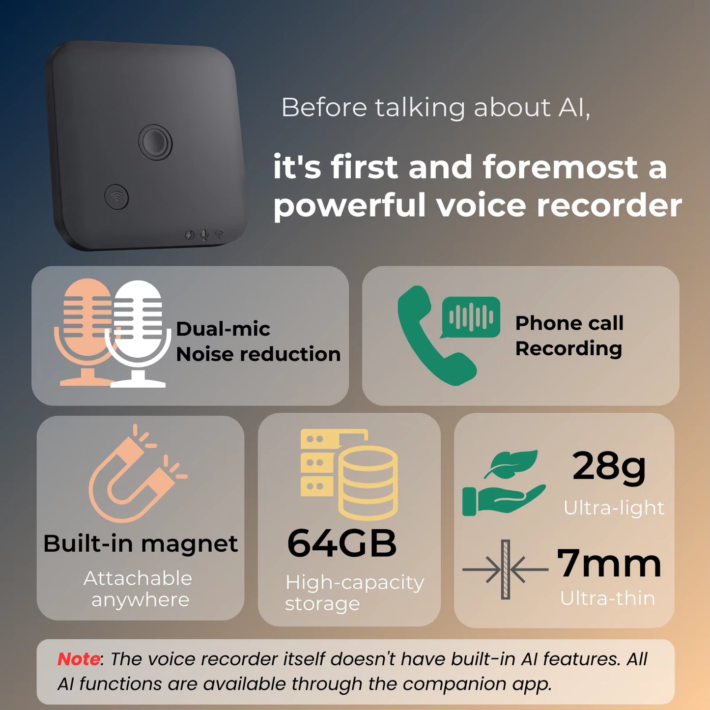 EchoRec Mini
