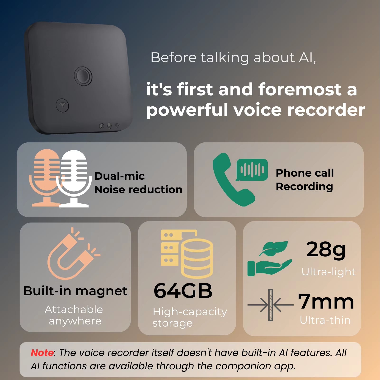 EchoRec Mini
